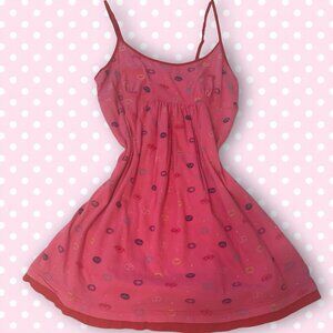 Y2K cute patterned babydoll 🎀